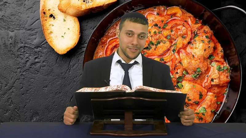 אוכל שבושל עם ירק לא חסלט