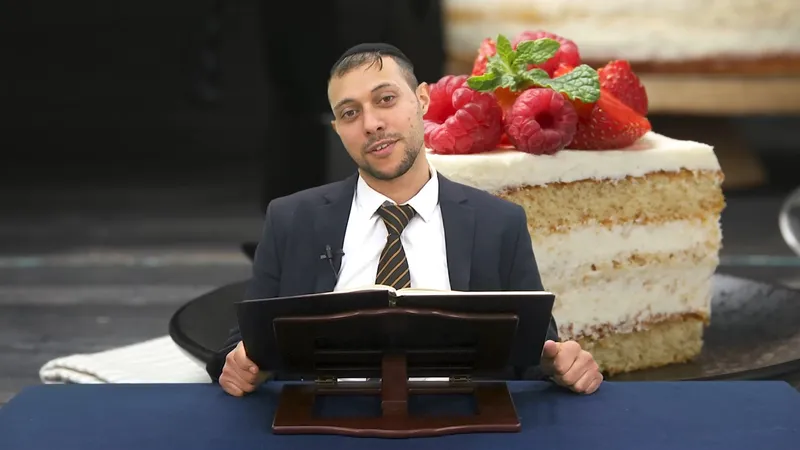 לאכול עוגה שלא ניפו את הקמח